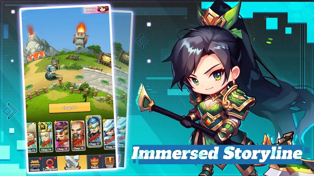Mini Heroes: Summoners War (Мини Герои) [МОД: Деньги, Монеты и Меню MOD] Screenshot 5