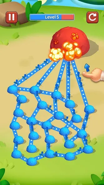 Ant Fight: Conquer the Tower [МОД: Много монет, Открытые уровни и Мега MOD] Screenshot 5