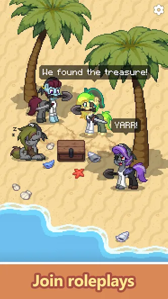 Pony Town - Social MMORPG (Пони Таун) [МОД: Много денег, Монет и Все открыто] Screenshot 3
