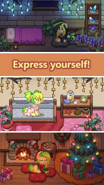 Pony Town - Social MMORPG (Пони Таун) [МОД: Много денег, Монет и Все открыто] Screenshot 5