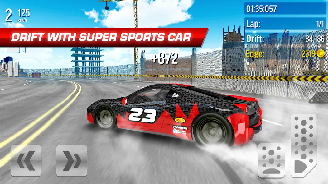 Drift Max City (Дрифт Макс Сити) [МОД: Все открыто, Дополнительные деньги и Меню MOD] Screenshot 1
