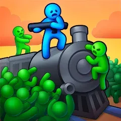 Скачать Train Defense: Zombie Game (Трейн Дефенс) [МОД: Меню, Бесконечные монеты и Открытые уровни] | Взлом Train Defense: Zombie Game на Андроид