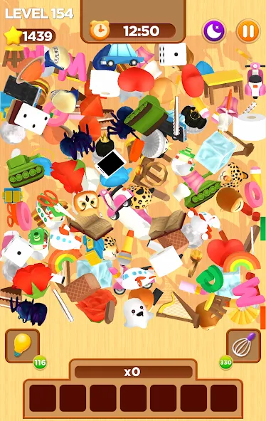 Match Triple 3D - Tile Connect (Матч Трипл 3Д) [МОД: Бесконечные деньги, Монеты и Мега MOD] Screenshot 1