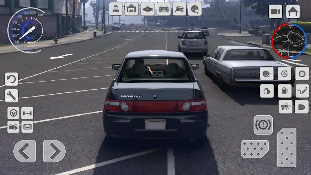 Drift 2110: Russian Tuning VAZ [МОД: Бесконечные деньги, Монеты и Мега MOD] Screenshot 2