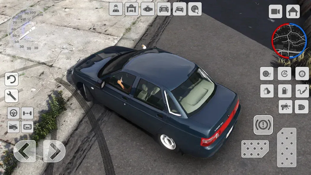 Drift 2110: Russian Tuning VAZ [МОД: Бесконечные деньги, Монеты и Мега MOD] Screenshot 3