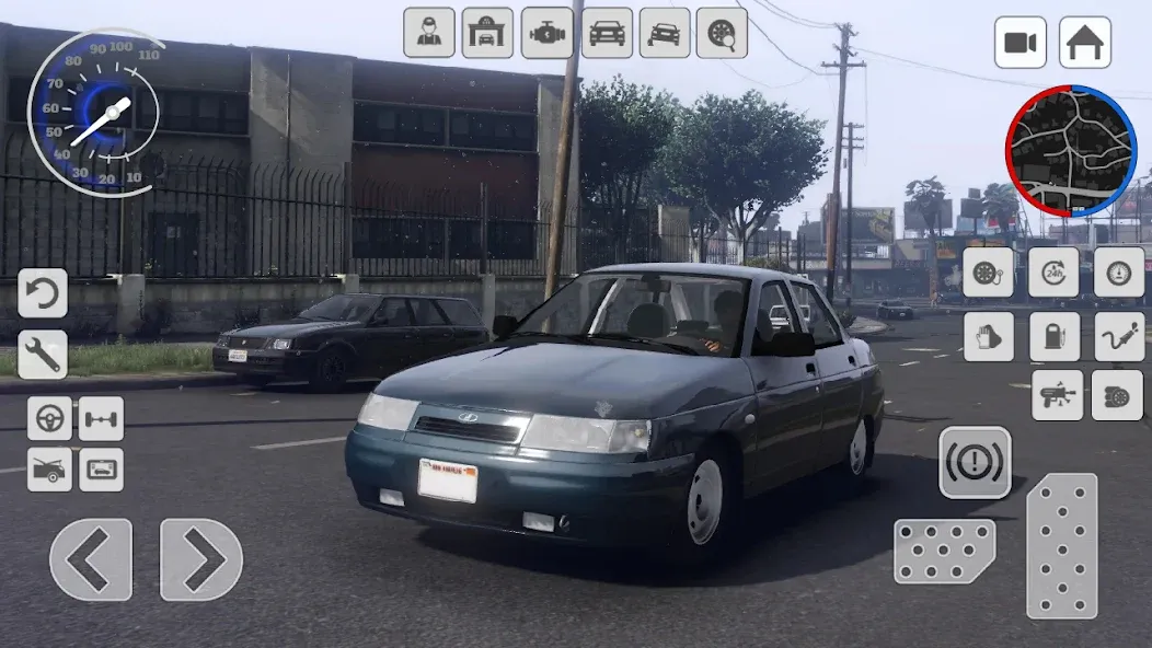 Drift 2110: Russian Tuning VAZ [МОД: Бесконечные деньги, Монеты и Мега MOD] Screenshot 5