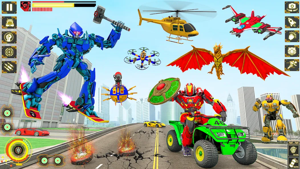 Snake Car Robot Transformation (Снейк Кар Робот Трансформейшн) [МОД: Деньги, Монеты и Меню MOD] Screenshot 5