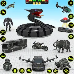 Скачать Snake Car Robot Transformation (Снейк Кар Робот Трансформейшн) [МОД: Деньги, Монеты и Меню MOD] | Взлом Snake Car Robot Transformation на Андроид