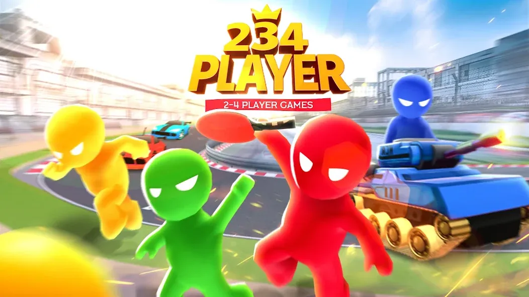 2 3 4 Player Games [МОД: Много денег, Монет и Все открыто] Screenshot 1