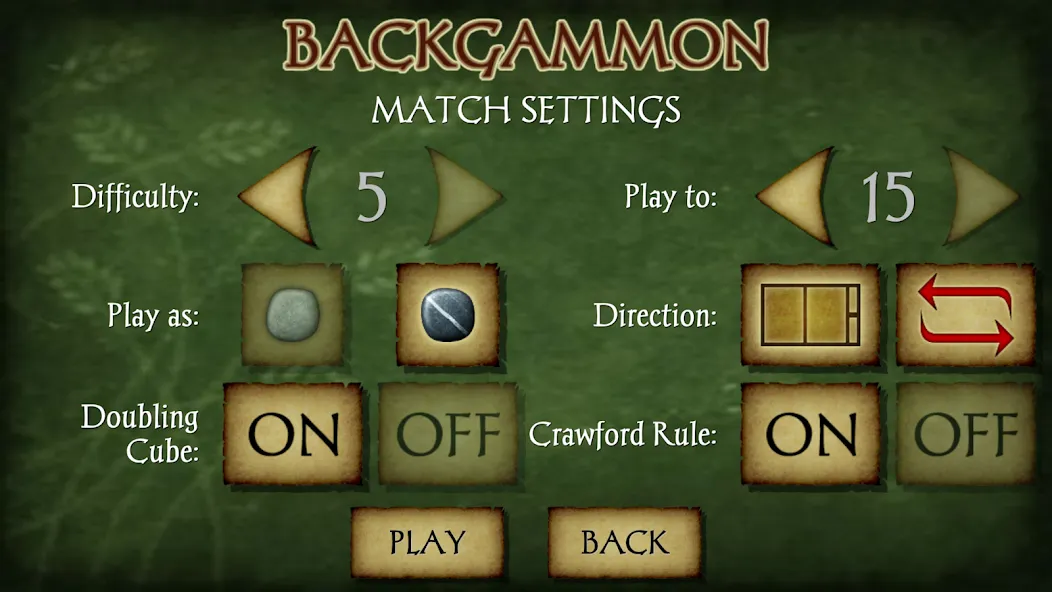Backgammon (Бэкгаммон) [МОД: Меню, Бесконечные монеты и Открытые уровни] Screenshot 3