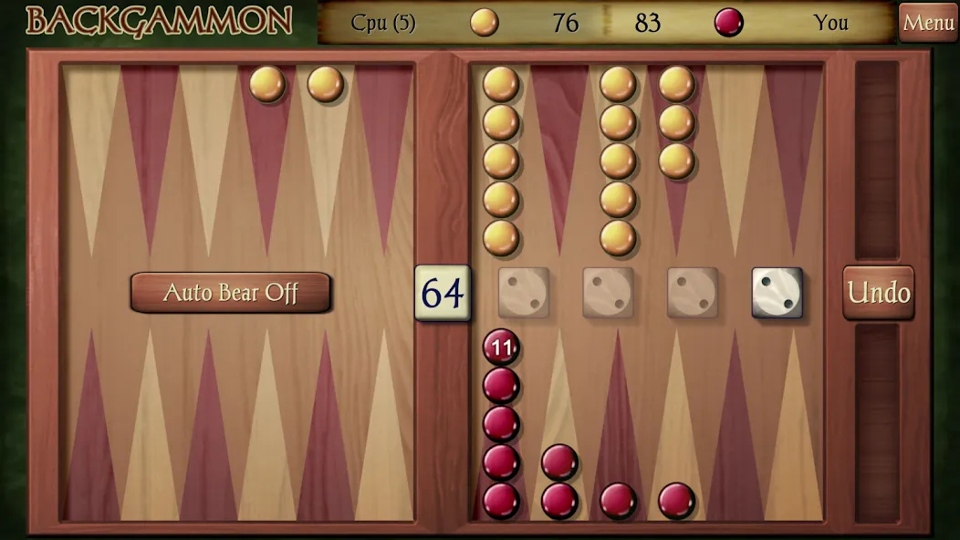 Backgammon (Бэкгаммон) [МОД: Меню, Бесконечные монеты и Открытые уровни] Screenshot 4
