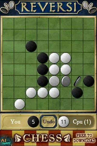 Reversi (Реверси) [МОД: Бесконечные деньги, Монеты и Мега MOD] Screenshot 1