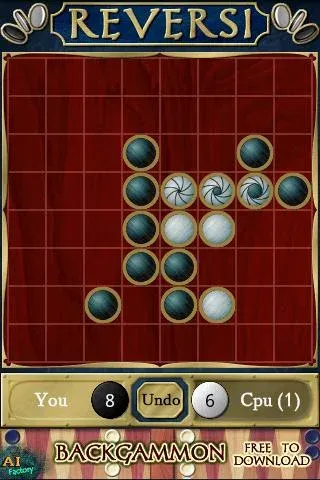 Reversi (Реверси) [МОД: Бесконечные деньги, Монеты и Мега MOD] Screenshot 2