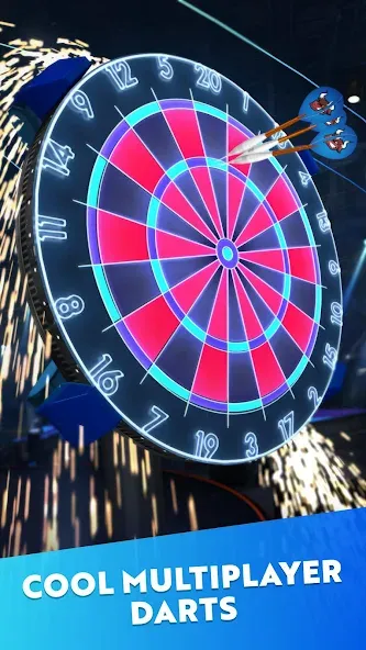 Darts of Fury (Дартс оф Фьюри) [МОД: Бесконечные деньги, Монеты и Мега MOD] Screenshot 1