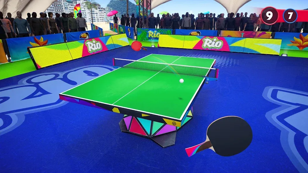 Ping Pong Fury (Пингпонг Фьюри) [МОД: Много денег, Монет и Все открыто] Screenshot 2