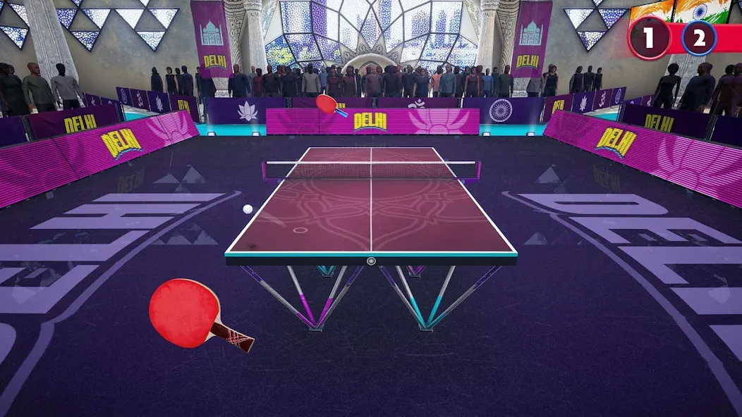 Ping Pong Fury (Пингпонг Фьюри) [МОД: Много денег, Монет и Все открыто] Screenshot 3