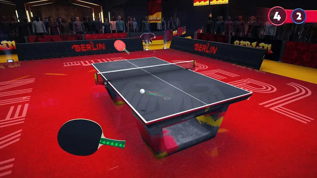 Ping Pong Fury (Пингпонг Фьюри) [МОД: Много денег, Монет и Все открыто] Screenshot 4
