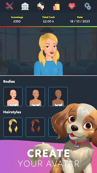 Life Simulator 3 - Real Life (Лайф Симулятор 3) [МОД: Бесконечные деньги, Монеты и Мега MOD] Screenshot 1