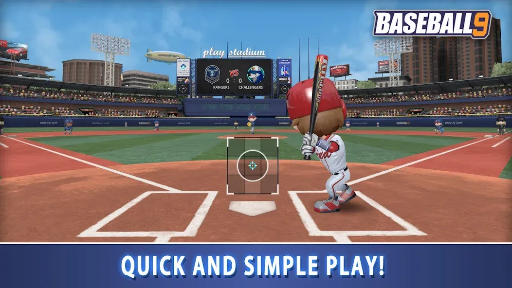 BASEBALL 9 (БЕЙСБОЛ 9) [МОД: Много денег, Монет и Все открыто] Screenshot 3