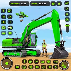 Скачать City Construction: Sand Games [МОД: Меню, Бесконечные монеты и Открытые уровни] | Взлом City Construction: Sand Games на Андроид