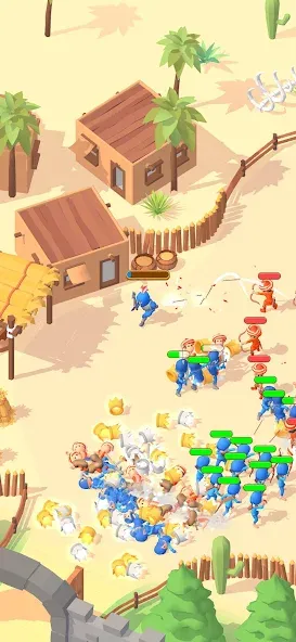 Warrior Factory (Уорриор Фактори) [МОД: Меню, Бесконечные монеты и Открытые уровни] Screenshot 1