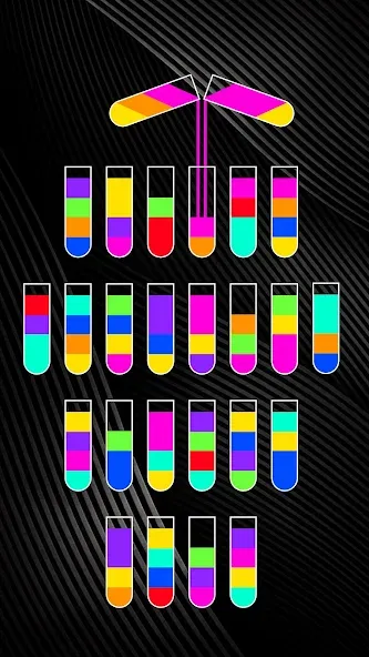 SortPuz 3D: Water Color Sort (СортПаз 3Д) [МОД: Много монет, Открытые уровни и Мега MOD] Screenshot 2