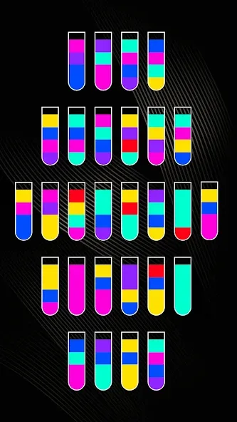 SortPuz 3D: Water Color Sort (СортПаз 3Д) [МОД: Много монет, Открытые уровни и Мега MOD] Screenshot 5