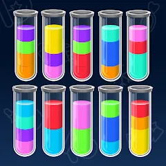 Скачать SortPuz 3D: Water Color Sort (СортПаз 3Д) [МОД: Много монет, Открытые уровни и Мега MOD] | Взлом SortPuz 3D: Water Color Sort на Андроид