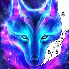 Скачать Wolf Coloring Book Color Game (Вульф Колоринг Бук Колор Гейм) [МОД: Деньги, Монеты и Меню MOD] | Взлом Wolf Coloring Book Color Game на Андроид