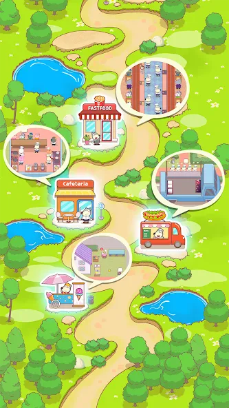 Wolfoo Snack Bar, Restaurant [МОД: Много монет, Открытые уровни и Мега MOD] Screenshot 2