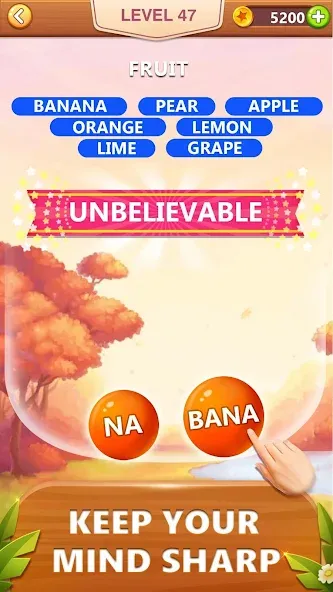 Word Bubble Puzzle - Word Game [МОД: Много денег, Монет и Все открыто] Screenshot 3