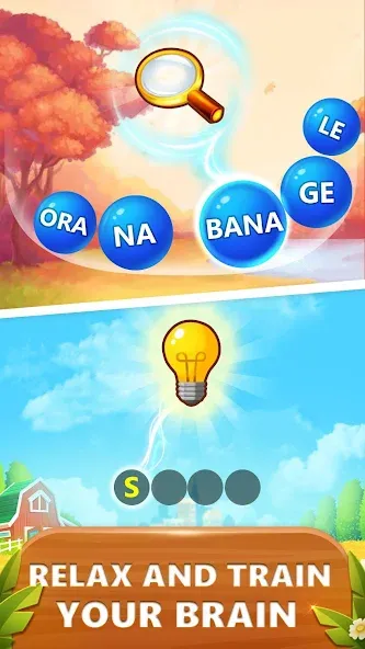 Word Bubble Puzzle - Word Game [МОД: Много денег, Монет и Все открыто] Screenshot 4