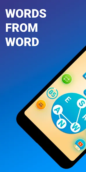 Words from word: Crosswords [МОД: Много денег, Монет и Все открыто] Screenshot 1