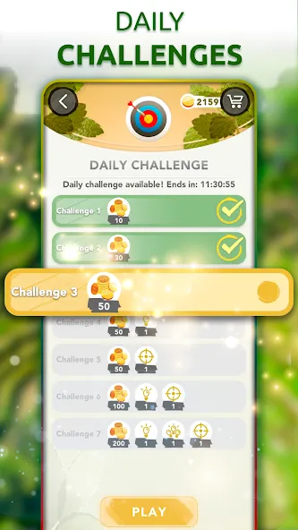 Word Connect - Words of Nature [МОД: Бесконечные деньги, Монеты и Мега MOD] Screenshot 3