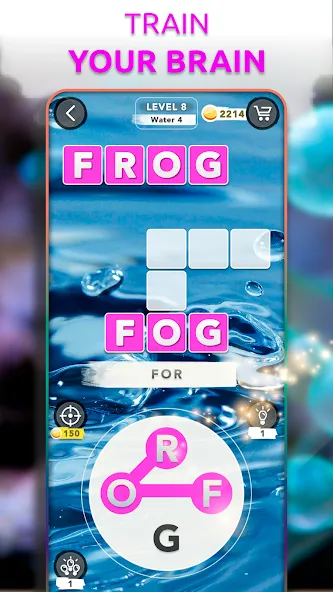 Word Connect - Words of Nature [МОД: Бесконечные деньги, Монеты и Мега MOD] Screenshot 4