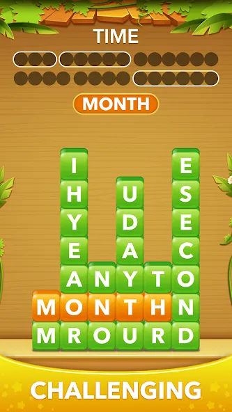 Word Heaps -Connect Stack Word [МОД: Бесконечные деньги, Монеты и Мега MOD] Screenshot 5