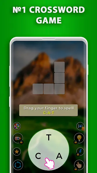 WOW 2: Word Connect Game (ВАУ 2) [МОД: Все открыто, Дополнительные деньги и Меню MOD] Screenshot 1