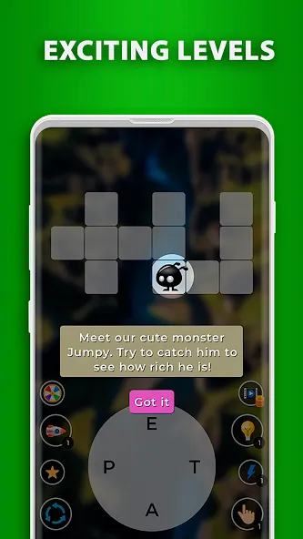 WOW 2: Word Connect Game (ВАУ 2) [МОД: Все открыто, Дополнительные деньги и Меню MOD] Screenshot 3