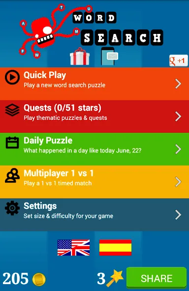 Word Search [МОД: Много денег, Монет и Все открыто] Screenshot 3
