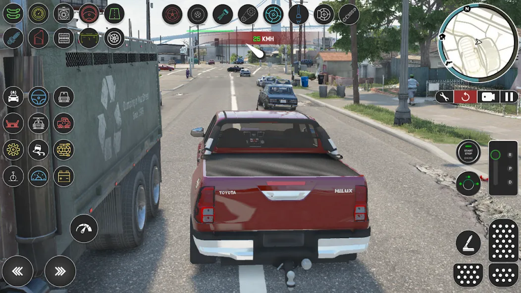 Pickup Hilux: Toyota Off Road (Пикап Хайлюкс) [МОД: Много денег, Монет и Все открыто] Screenshot 3
