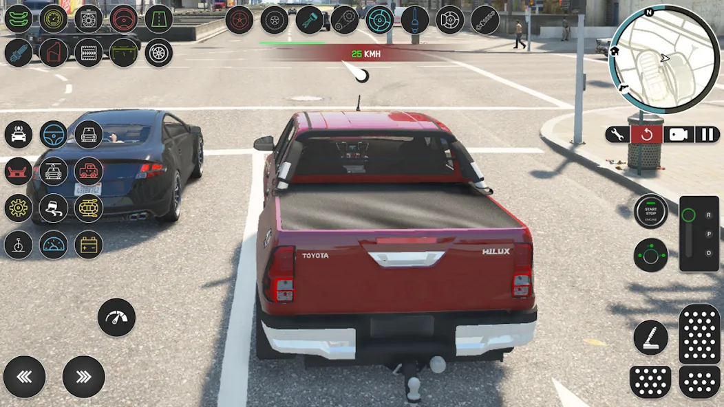 Pickup Hilux: Toyota Off Road (Пикап Хайлюкс) [МОД: Много денег, Монет и Все открыто] Screenshot 4