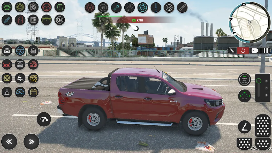 Pickup Hilux: Toyota Off Road (Пикап Хайлюкс) [МОД: Много денег, Монет и Все открыто] Screenshot 5