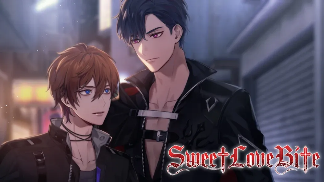Sweet Love Bite: BL Yaoi Anime (уит Лов Байт) [МОД: Меню, Бесконечные монеты и Открытые уровни] Screenshot 5