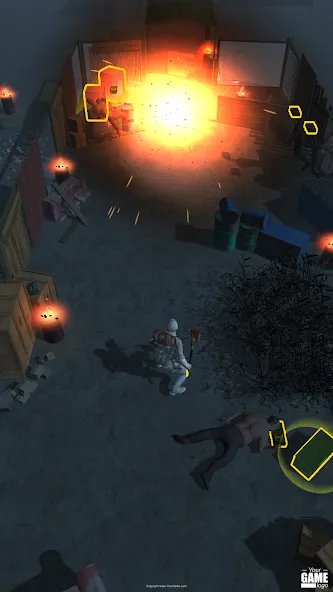 Zombie Assassin! [МОД: Много монет, Открытые уровни и Мега MOD] Screenshot 3