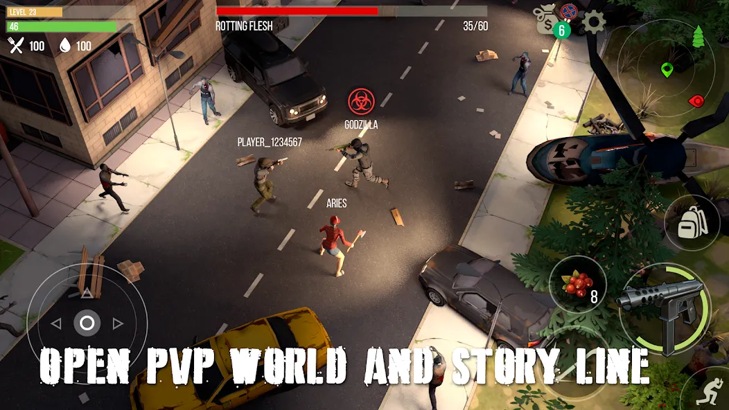 Prey Day: Zombie Survival (Прей Дей) [МОД: Меню, Бесконечные монеты и Открытые уровни] Screenshot 5