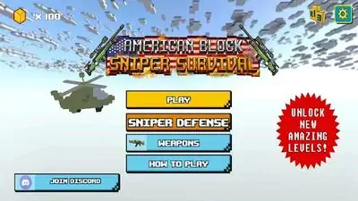 Download Hack American Block Sniper Survival MOD APK? ver. 107