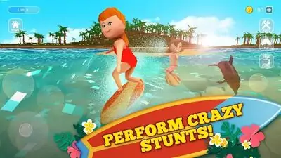 Download Hack Surfing Craft: Crafting, Stunts & Surf Games World MOD APK? ver. Varies with device