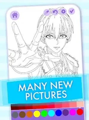 Download Hack Kawaii Anime Boy Coloring Book MOD APK? ver. 2.1