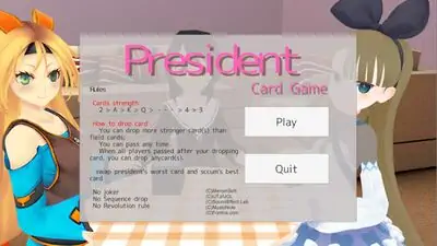 Download Hack President Card Game MOD APK? ver. 1.0