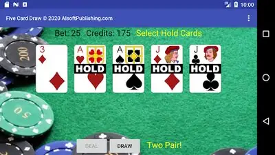 Download Hack Five Card Draw Poker MOD APK? ver. 1.30